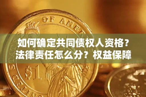 济南如何确定共同债权人资格？法律责任怎么分？权益保障技巧揭秘！