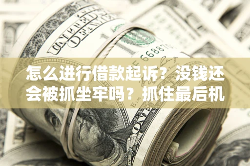 济南怎么进行借款起诉？没钱还会被抓坐牢吗？抓住最后机会！