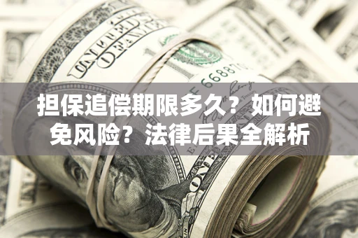 济南担保追偿期限多久？如何避免风险？法律后果全解析