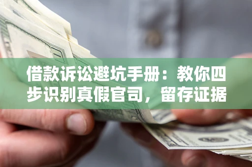 济南借款诉讼避坑手册：教你四步识别真假官司，留存证据不踩雷