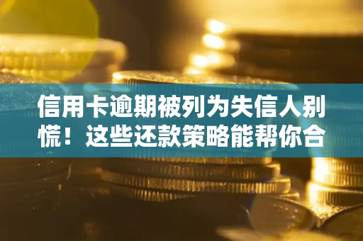 济南信用卡逾期被列为失信人别慌！这些还款策略能帮你合法止损