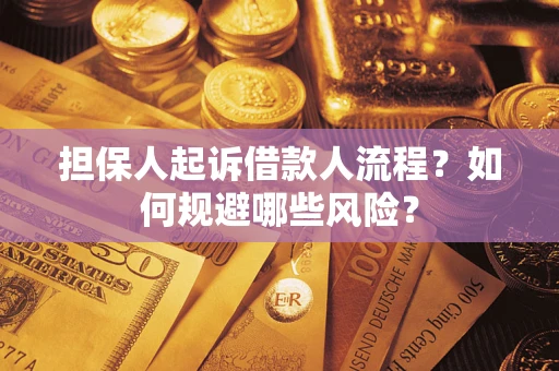 济南担保人起诉借款人流程？如何规避哪些风险？