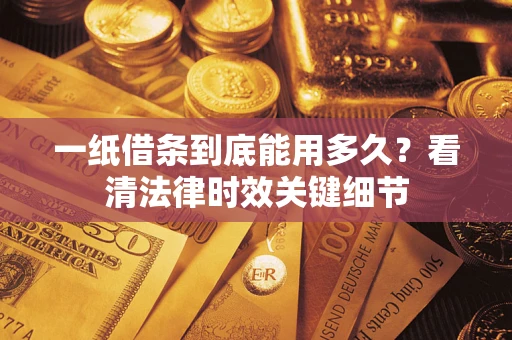 济南一纸借条到底能用多久？看清法律时效关键细节