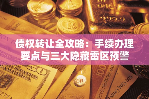 济南债权转让全攻略：手续办理要点与三大隐藏雷区预警