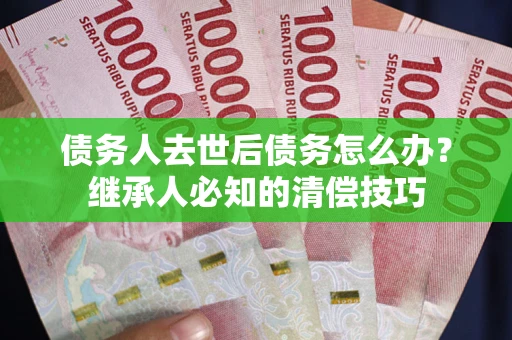 济南债务人去世后债务怎么办？继承人必知的清偿技巧