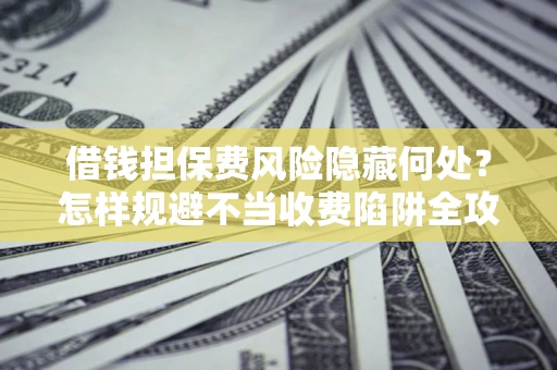 济南借钱担保费风险隐藏何处？怎样规避不当收费陷阱全攻略！